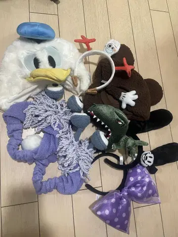 디즈니랜드 캐릭터 머리띠 모자 8종 미키 모자