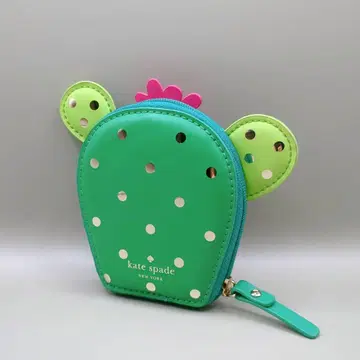 케이트 스페이드 코인 케이스 컴팩트 지갑 선인장