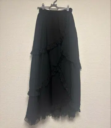 Moi-meme-Moitie 모이메메모이티에 프릴 롱 스커트