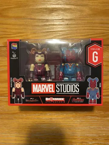 MARVEL STUDIOS 베어브릭 2체 세트 G상
