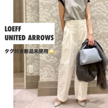 LOEFF 코튼 트윌 2턱 팬츠
