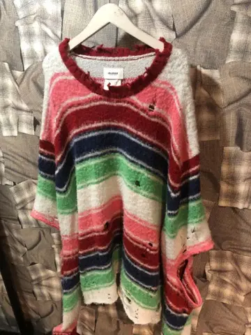 정가 74800 doublet 더블렛 23AW STRIPE