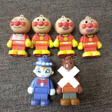 호빵맨 블록 라보 스윙 인형 피규어 가챠가챠