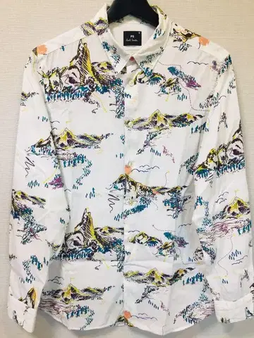 PS 폴스미스 화이트 패턴 셔츠