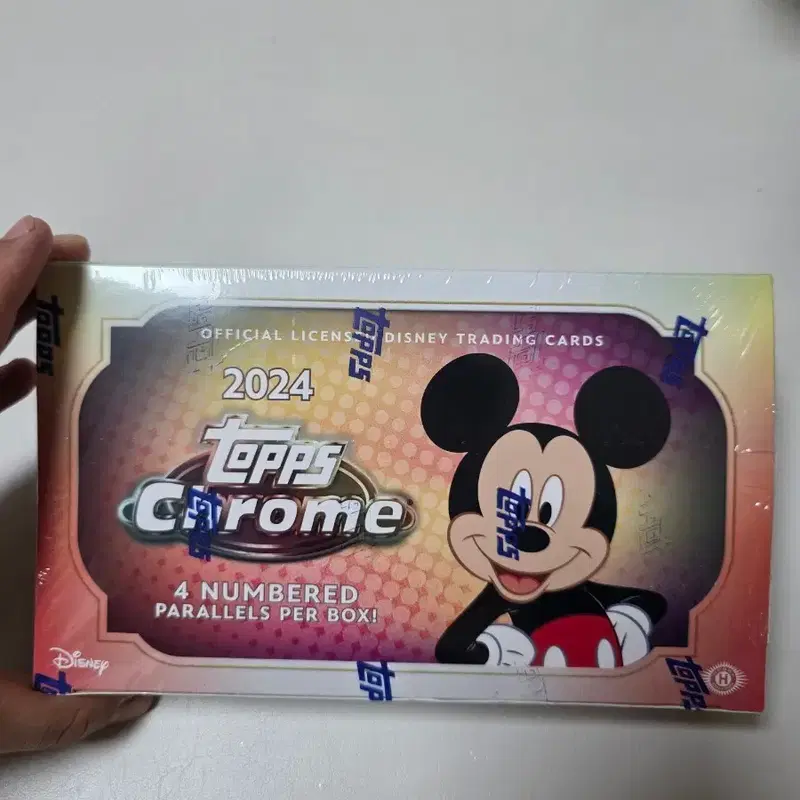2024 탑스 크롬 디즈니 카드 하비 박스 topps chrome disney hobby box