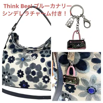 Think Bee 블루 카나리 2way 숄더 신데렐라 참 포함