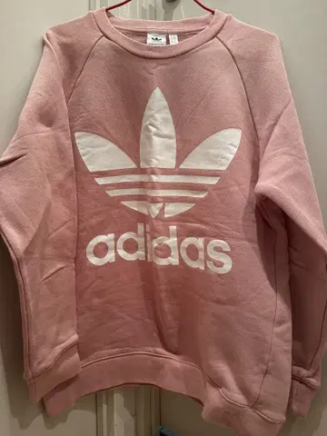 adidas 핑크 맨투맨 트레이닝복