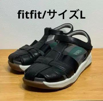 [ 새상품급 ] fitfit 핏핏 구르카 샌들 L 블랙