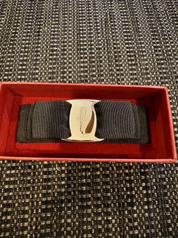 Salvatore Ferragamo 페라가모 리본 머리핀 바라