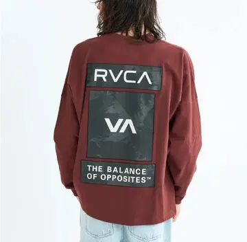 새상품 25년 가을/겨울 RVCA 루카 3BOX LT 롱T RDE L