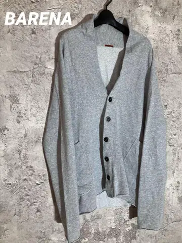 BARENA 발레나 맨투맨 가디건 니트 쭈리 남성용