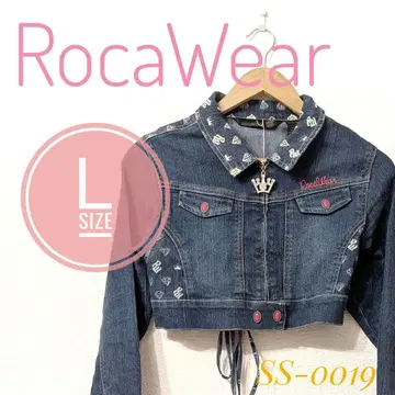[ 새상품급 ] RocaWear 로카웨어 데님 숏 자켓 여성용
