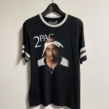 2PAC T셔츠 블랙 MD