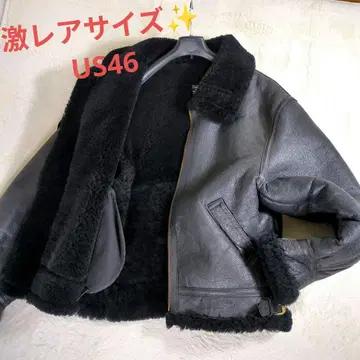 [ 초레어 사이즈 US46 ] AVIREX B3 가죽 자켓 빈티지