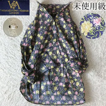 7 미사용급 V&A museum 꽃무늬 윌리엄 모리스 블라우스 셔츠