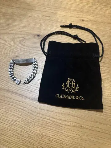 GLADHAND ID 팔찌 실버 M USA SILVER925