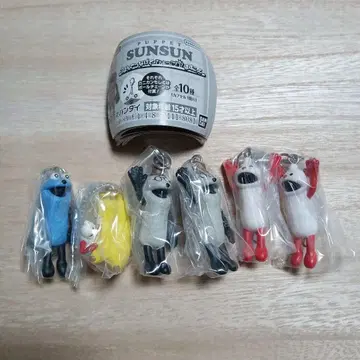 퍼펫 순순 집어서 연결해서 뿅! 마스코트 6세트