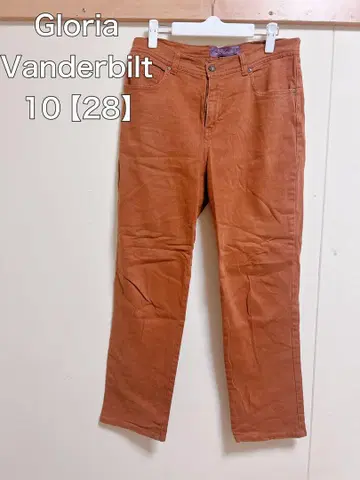 Gloria Vanderbilt 오렌지 치노 팬츠 [ 28~29인치 ]