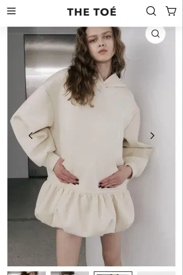thetoe Wagner Hoodie Dress 원피스