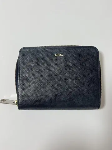 A.P.C. 아페쎄 지갑 라운드 지퍼 블랙