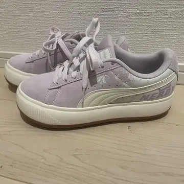 PUMA SUEDE MAYU NERDY ATMOS 핑크 퍼플 통굽