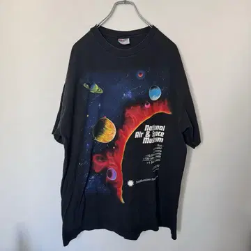 스미소니언 박물관 천체 구제 의류 90s 빈티지 티셔츠