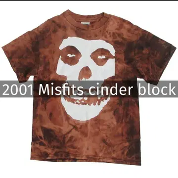 00sMisfits cinder block 2001 카피라이트 미스피츠