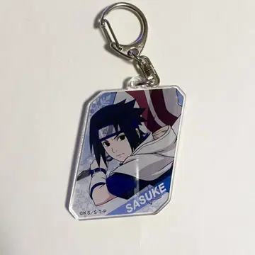 우치하 사스케 츠리비레 아크릴 키링 키홀더 NARUTO 설월화