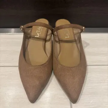 LE TALON 4.5cm 포인트 스트랩 뮬