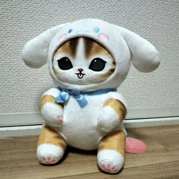 mofusand 산리오 캐릭터즈 BIG 봉제 인형 약 25cm 새상품