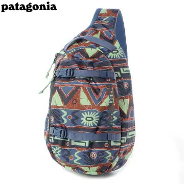 patagonia 기하학 패턴 바디백