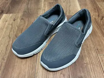 [ 새상품급 ] SKECHERS 그레이 슬립온 여성용으로도!