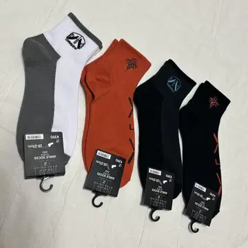 GU 콜라보 데스 스트랜딩 2 앵클 삭스 4종 25~27cm