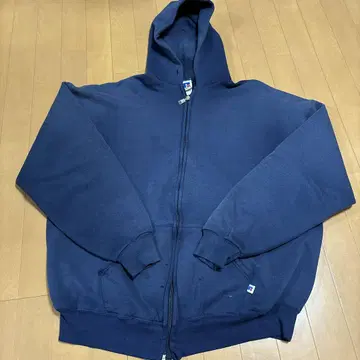 페이드 90s 러셀 풀 집업 후드티