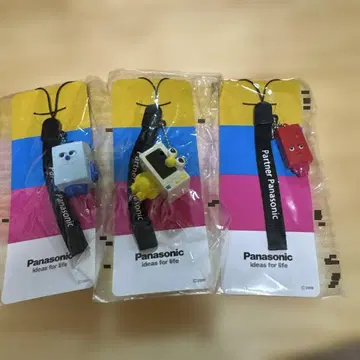 Panasonic 스트랩 3종 세트 2009년제