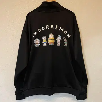 I'm DORAEMON 도라에몽 저지 L 블랙 뒷면 프린트