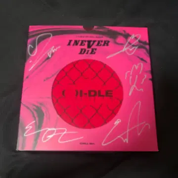 (G)I-DLE I NEVER DIE CHILLver (친필 사인 포함)