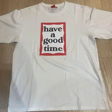 have a good time 셔츠 L 사이즈 화이트