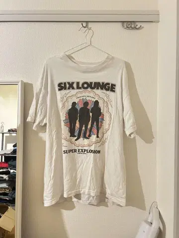 SIX LOUNGE T셔츠 2023 밴드 티셔츠 XL