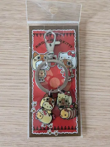 [ 미개봉 새상품 ] 산리오 헬로키티 몬스터 헌터 키링 2011년