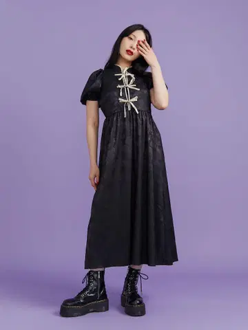 jouetie 차이나 리본 롱 원피스