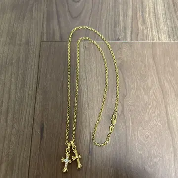 크로스 참 목걸이