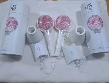 TWICE 초창기 응원봉 캔디봉 2개 작동 확인 완료