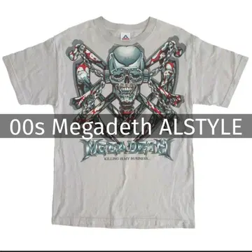 00s 메가데스 트리플 A ALSTYLE 셔츠