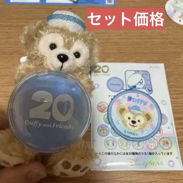 미사용 디즈니 컬러풀 해피니스 닷피 봉제 인형 참 앤 와펜