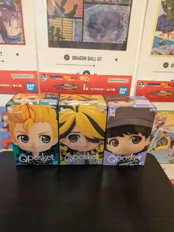 Qposket 3체 세트