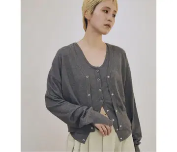 lit 탱크탑 세트 가디건