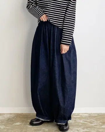 harvesty 바베스티 원 워시 데님 서커스 팬츠 사이즈 2