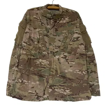 멀티캠 BDU 자켓 M-R 실물 카모플라쥬 자켓