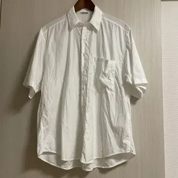 23SS 컨디션 최상 AURALEE 반팔 드레스 셔츠 size3